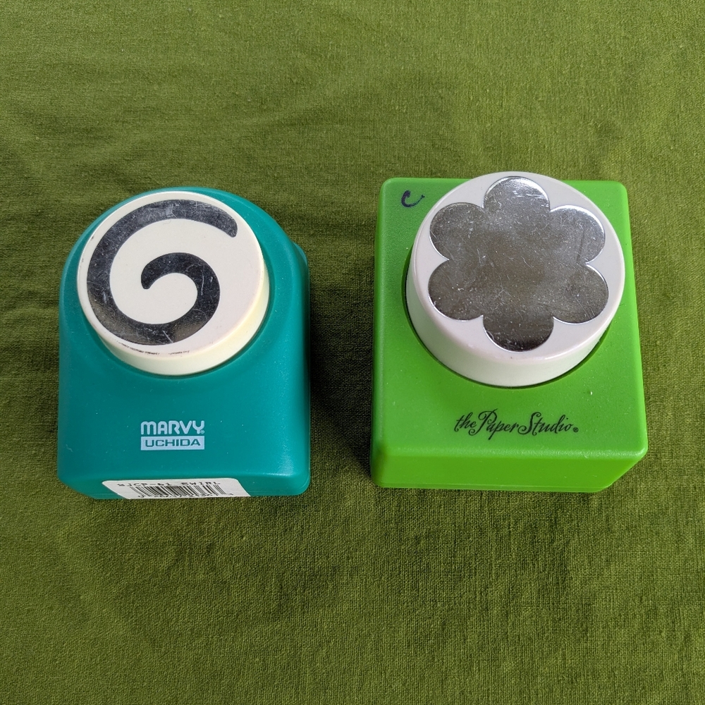 Paper Punches - Blossom and Spiral